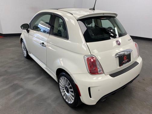 Bianco White Ice 2018 FIAT 500 Lounge