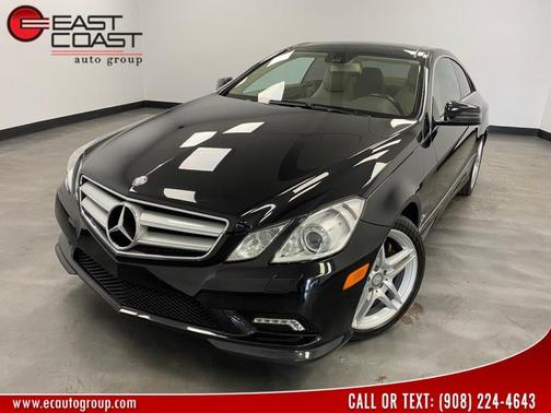 Black 2011 Mercedes-Benz E-Class E 550