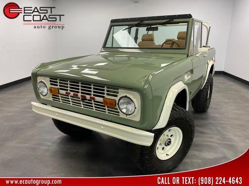 Green 1972 Ford Bronco 302