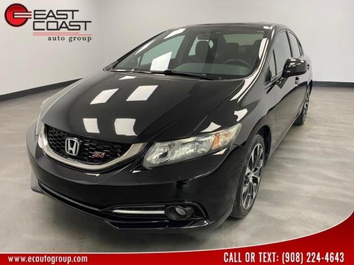 Crystal Black Pearl 2013 Honda Civic Si