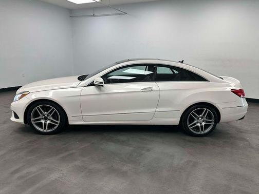 White 2015 Mercedes-Benz E-Class 4MATIC