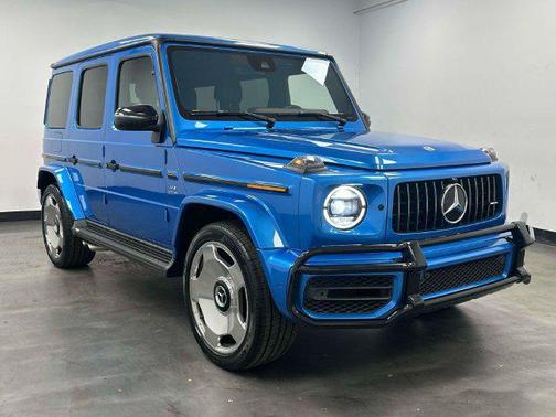 Blue 2022 Mercedes-Benz AMG G 63 4MATIC