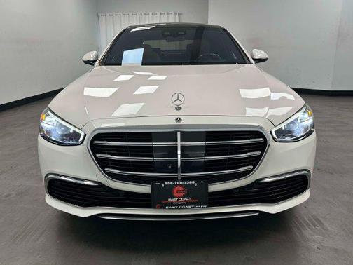 White 2022 Mercedes-Benz S-Class 4MATIC