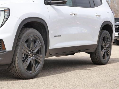 Glacier White 2026 GMC Acadia Elevation