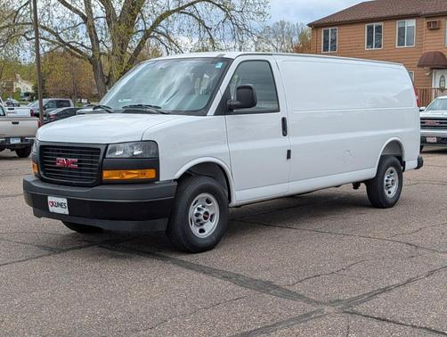 Summit White 2026 GMC Savana 3500 Work Van
