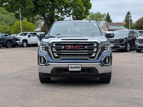 Pacific Blue Metallic 2020 GMC Sierra 1500 SLT