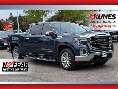 Pacific Blue Metallic 2020 GMC Sierra 1500 SLT