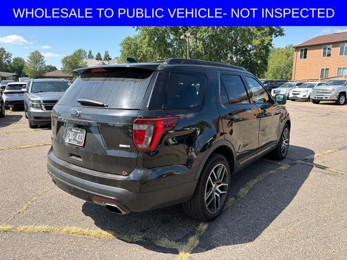 Shadow Black 2017 Ford Explorer sport