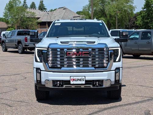 Glacier White 2026 GMC Sierra 3500 Denali