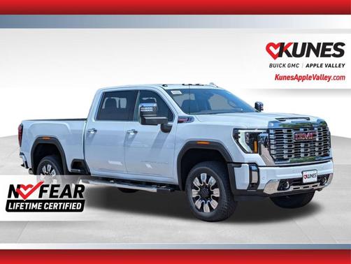 Glacier White 2026 GMC Sierra 3500 Denali