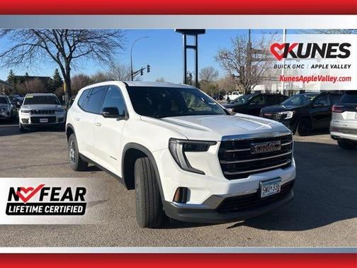 Summit White 2025 GMC Acadia Elevation