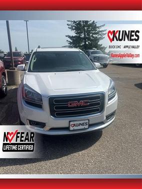 White Frost 2016 GMC Acadia SLT-1