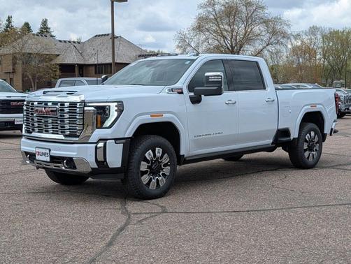 Glacier White 2026 GMC Sierra 3500 Denali