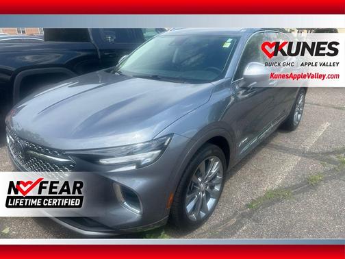 Satin Steel Gray Metallic 2021 Buick Envision Avenir