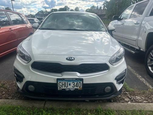 Clear White 2021 Kia Forte LXS