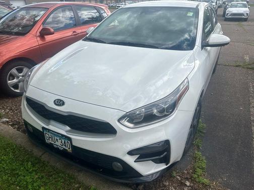 Clear White 2021 Kia Forte LXS
