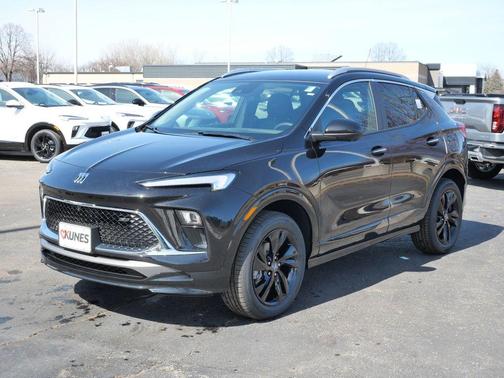 Ebony Twilight Metallic 2026 Buick Encore GX Sport Touring