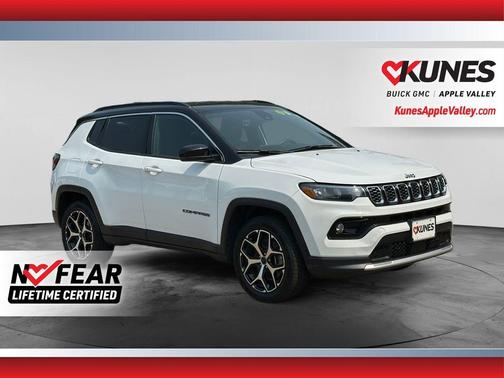 Bright White Clearcoat 2025 Jeep Compass Limited