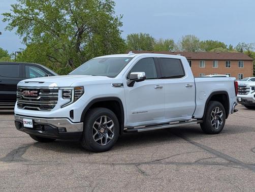 Glacier White 2026 GMC Sierra 1500 SLT