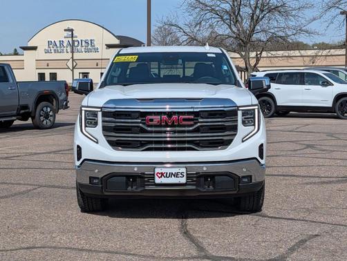 Summit White 2026 GMC Sierra 1500 SLT