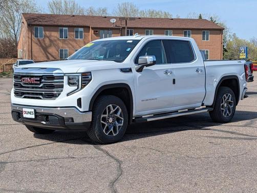 Summit White 2026 GMC Sierra 1500 SLT