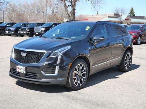 Stellar Black Metallic 2024 Cadillac XT5 Sport