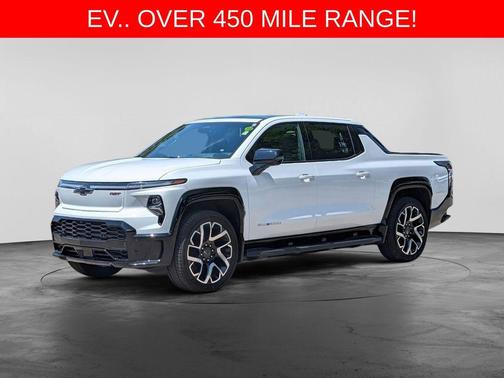 Summit White 2025 Chevrolet Silverado EV RST