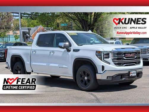 Summit White 2024 GMC Sierra 1500 SLT