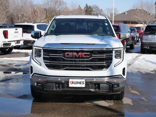 Glacier White 2026 GMC Sierra 1500 SLT