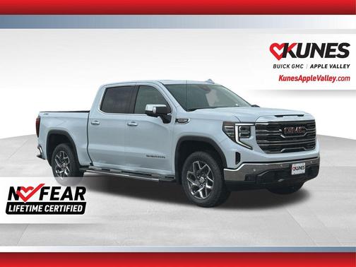 Glacier White 2026 GMC Sierra 1500 SLT