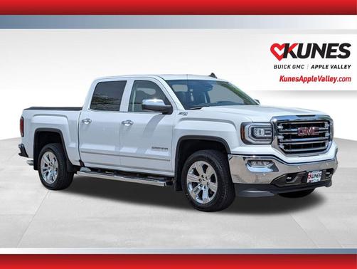 Summit White 2018 GMC Sierra 1500 SLT