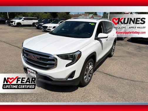 Summit White 2019 GMC Terrain SLT