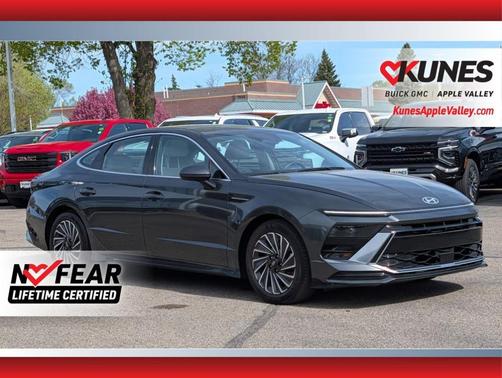 Portofino Gray 2025 Hyundai SONATA Hybrid SEL
