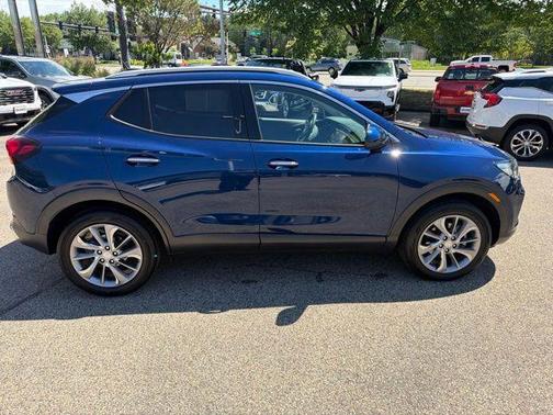 Sapphire Metallic 2023 Buick Encore GX Essence