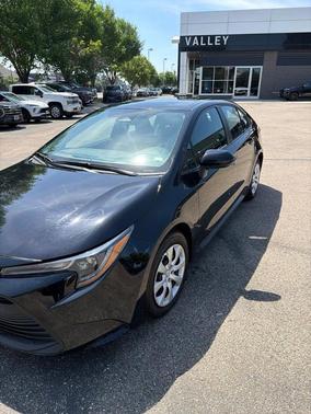 Midnight Black Metallic 2024 Toyota Corolla LE