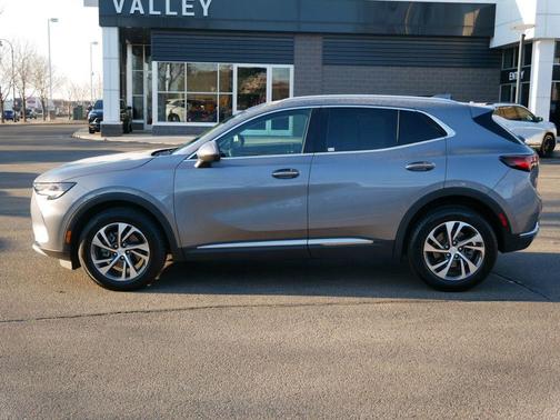 Satin Steel Gray Metallic 2021 Buick Envision Essence