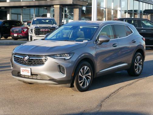 Satin Steel Gray Metallic 2021 Buick Envision Essence
