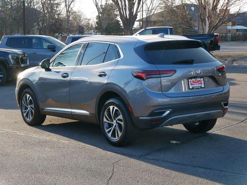 Satin Steel Gray Metallic 2021 Buick Envision Essence