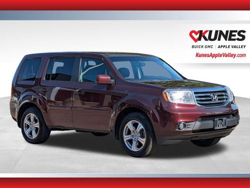Red 2013 Honda Pilot EX-L