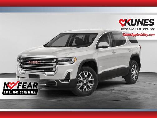 Summit White 2023 GMC Acadia SLT