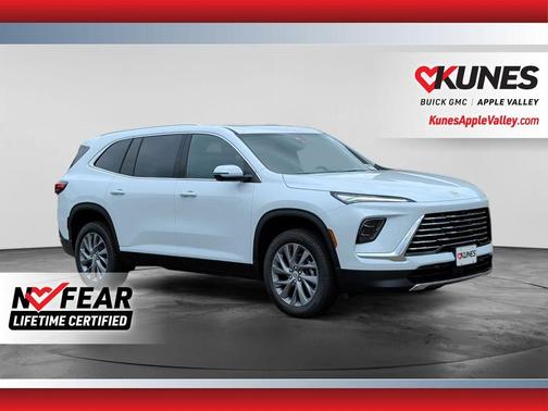 White Tri-Coat 2026 Buick Enclave Preferred