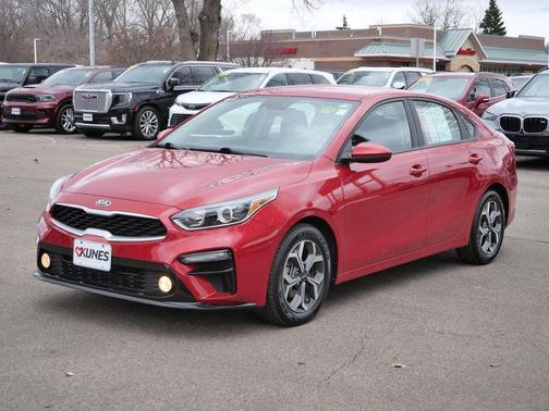 Currant Red 2021 Kia Forte LXS