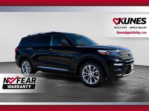Black Metallic 2022 Ford Explorer Limited