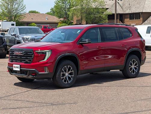 Volcanic Red 2026 GMC Acadia AT4