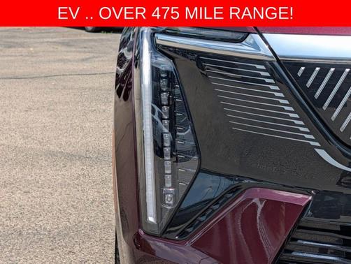 Black Cherry 2025 Cadillac Escalade IQ Luxury 2