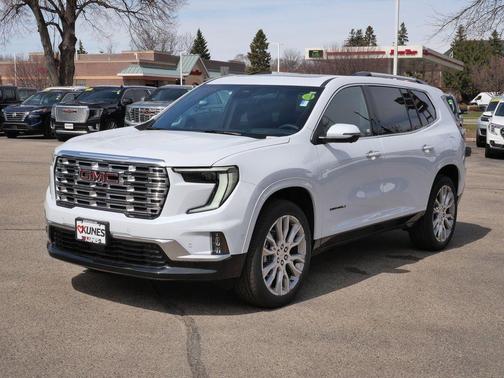 Glacier White 2026 GMC Acadia Denali