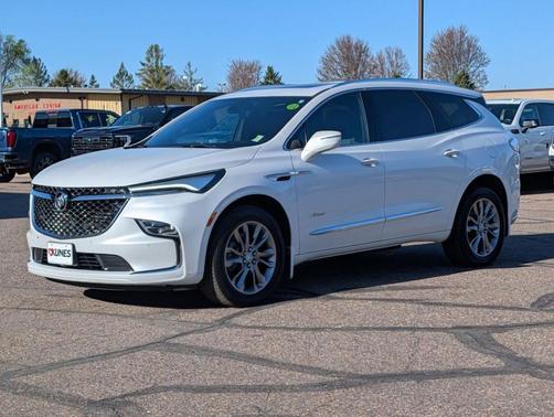 White Frost Tri-Coat 2024 Buick Enclave Avenir