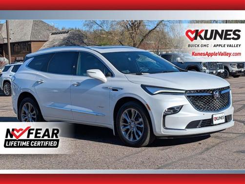 White Frost Tri-Coat 2024 Buick Enclave Avenir
