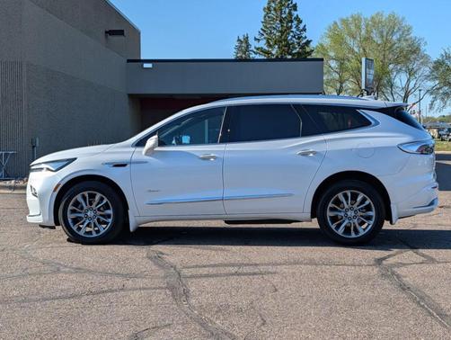 White Frost Tri-Coat 2024 Buick Enclave Avenir
