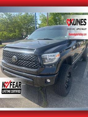 Midnight Black Metallic 2018 Toyota Tundra Platinum
